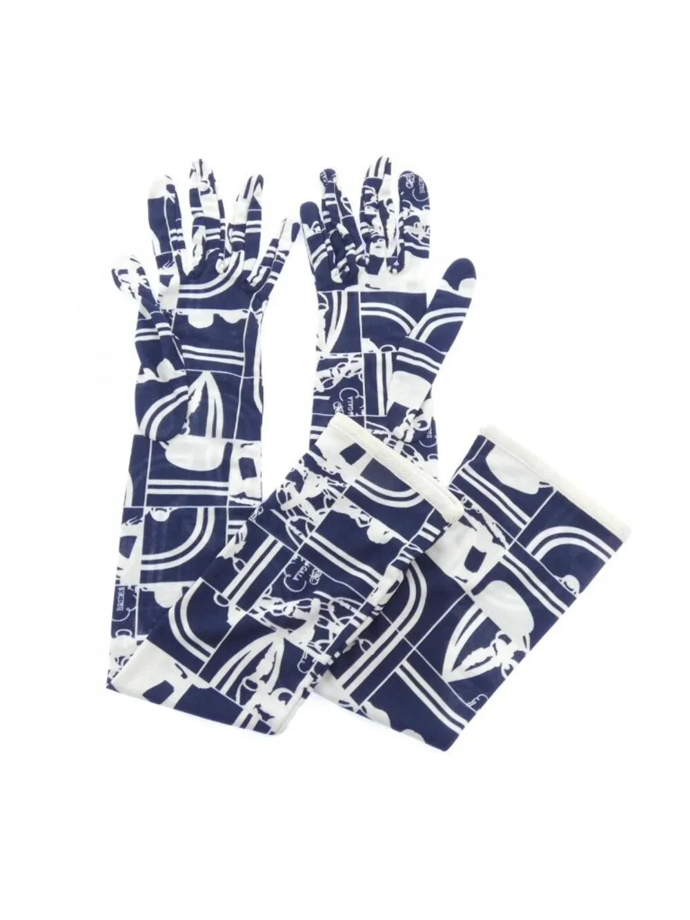 Hermes Glove Navy